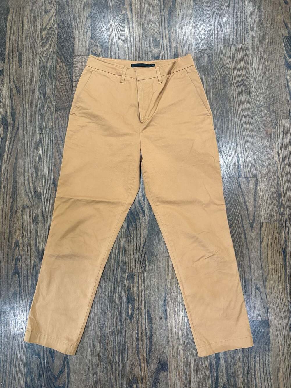 Jenni Kayne Tan Cotton Chino Pants Size 2